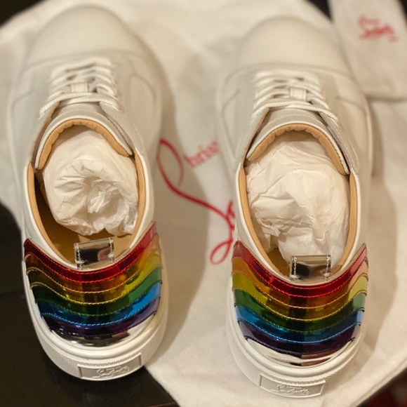 ❌SOLD❌ Authentic Louboutin Red-Sole Sneakers (NWT) - Picture 4 of 7